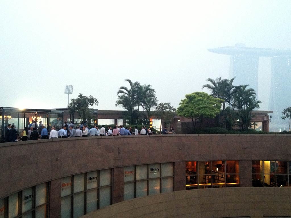 Singapore CommunicAsia Rooftop Cocktail