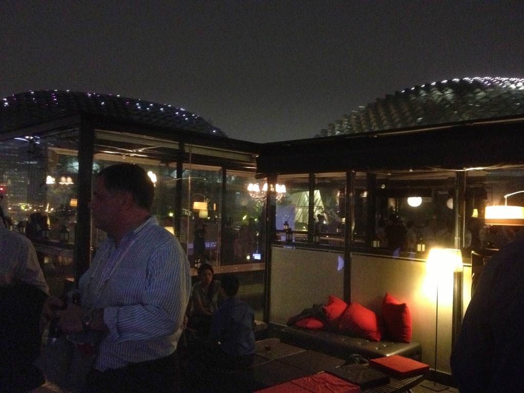 Singapore CommunicAsia Rooftop Cocktail